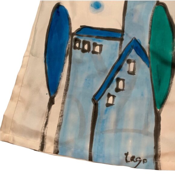 NWT Tago 100% Silk Unique Hand Dyed Pants 5T - Picture 2 of 8